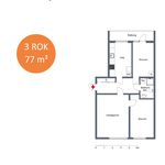 Rent 3 rooms apartment of 77 m² in Arboga - Vilsta