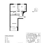 Rent 2 rooms apartment of 61 m² in Gävle