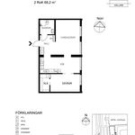 Rent 2 rooms apartment of 68 m² in Gävle