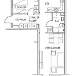 Rent 2 rooms apartment of 64 m² in Östersund