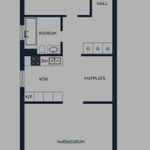 Rent 2 rooms apartment of 51 m² in Stockholm