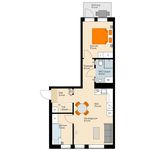 Rent 3 rooms apartment of 55 m² in Västerås