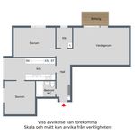 Rent 3 rooms apartment of 72 m² in Finspång