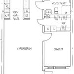 Hyr ett 2-rums lägenhet på 61 m² i Vara