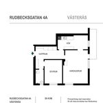 Rent 2 rooms apartment of 59 m² in Västerås