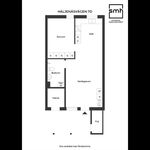 Rent 2 rooms apartment of 50 m² in Häljarp