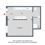 Hyr ett 1-rums lägenhet på 42 m² i Finspång