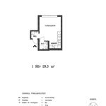 Hyr ett 1-rums lägenhet på 29 m² i Gävle