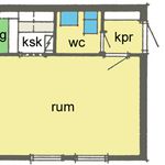 Rent 1 rooms apartment of 19 m² in Bor