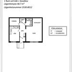Hyr ett 1-rums lägenhet på 49 m² i Hede
