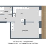 Hyr ett 1-rums lägenhet på 48 m² i Finspång