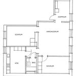 Hyr ett 3-rums lägenhet på 82 m² i Flen