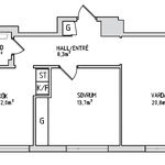 Rent 2 rooms apartment of 59 m² in Torshälla