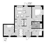 Rent 4 rooms apartment of 79 m² in Växjö