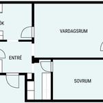 Hyr ett 2-rums lägenhet på 53 m² i Stockholm