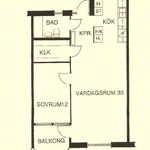Hyr ett 2-rums lägenhet på 64 m² i Jönköping