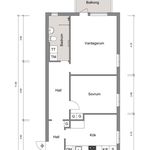 Rent 2 rooms apartment of 60 m² in Södertälje