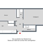 Rent 2 rooms apartment of 58 m² in Finspång