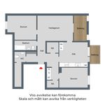Hyr ett 3-rums lägenhet på 104 m² i Finspång