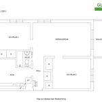 Hyr ett 3-rums lägenhet på 64 m² i Torshälla