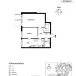 Rent 2 rooms apartment of 67 m² in Gävle