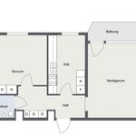 Rent 2 rooms apartment of 57 m² in Kalmar