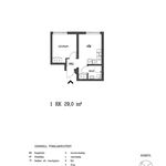 Rent 1 rooms apartment of 29 m² in Gävle