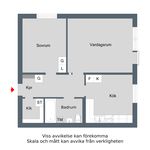 Rent 2 rooms apartment of 60 m² in Finspång
