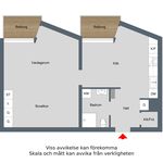 Rent 1 rooms apartment of 54 m² in Finspång