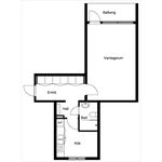 Hyr ett 1-rums lägenhet på 44 m² i Karlstad