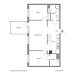 Rent 3 rooms apartment of 75 m² in Uppsala