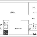 Hyr ett 1-rums lägenhet på 30 m² i Malmö