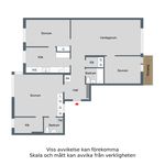 Hyr ett 4-rums lägenhet på 107 m² i Finspång