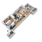 Rent 2 rooms apartment of 53 m² in Falkenberg