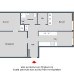 Rent 3 rooms apartment of 82 m² in Finspång